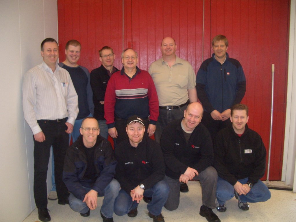 Blikksmiðir á Blikkrás á námskeiði 17-18 febrúar og 3-4 mars 2006