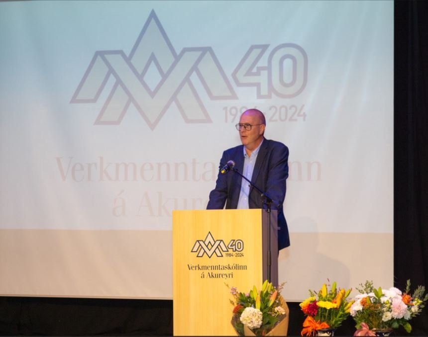 Verkmenntaskólinn á Akureyri varð 40 ára þann 29.ágúst sl.