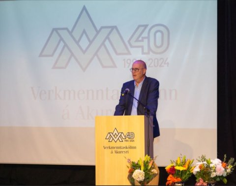 Verkmenntaskólinn á Akureyri varð 40 ára þann 29.ágúst sl.